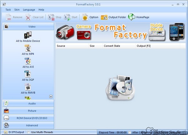 Format Factory Offline Installer 32 bit