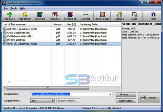 Free Download NCH Doxillion Plus Portable