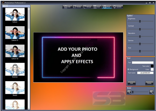 Free Download PhotoCartoon Professional v6.75