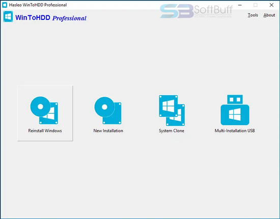 WinToHDD 6 free download for Windows