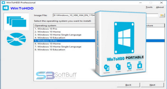 download WinToHDD Portable Free