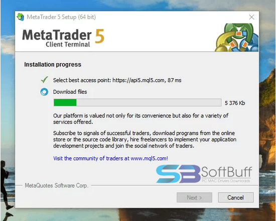 MetaTrader 4 download for Windows 32-64 bit