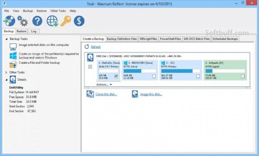 Macrium Reflect X WinPE 10 download for Windows