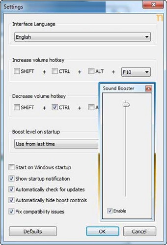 Letasoft Sound Booster for windows Letasoft Sound Booster for windows